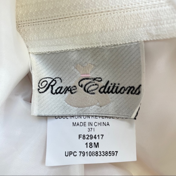 RARE EDITIONS || Toddler pink peach special occasion dress 18 mo - NWT - Picture 4 of 4